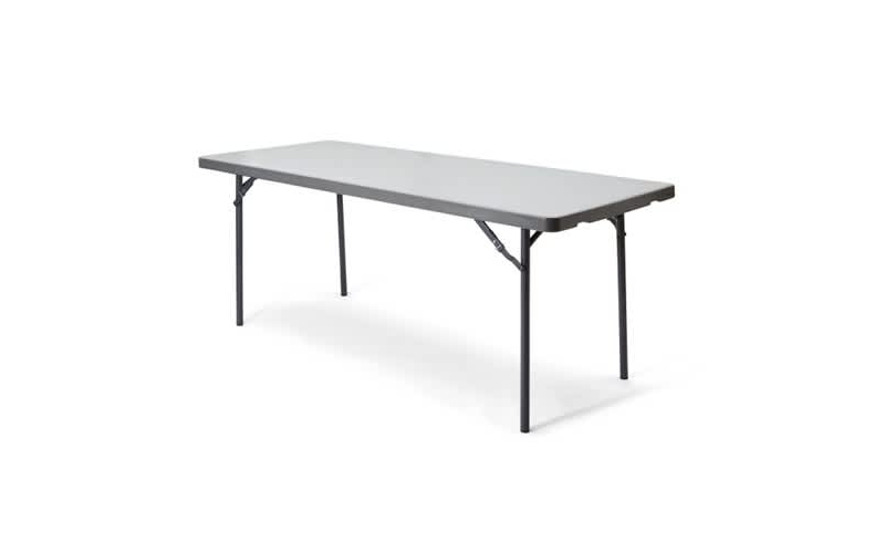 白色折叠长桌